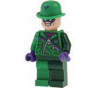 1x Lego Minifigure Super Heroes Batman The Riddler fermeture éclair 76012 sh0088