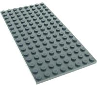 1x Lego panneau de construction 8x16 constructible des deux côtés nouveau-gris foncé 70323 4654613 92438