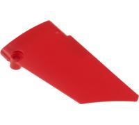 1x Lego Technic Panneaux revêtement 18 rouge grand lisse côté B 6334497 64682