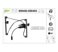 1x Lève-vitre VALEO 850452 convient pour VW