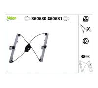 1x Lève-vitre VALEO 850580 convient pour SKODA