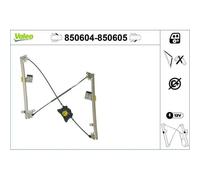 Lève-vitre VALEO 850604