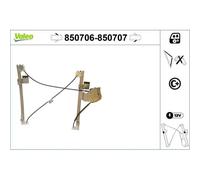 1x Lève-vitre VALEO 850706 convient pour SEAT VW