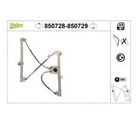 1x Lève-vitre VALEO 850728 convient pour CITROËN