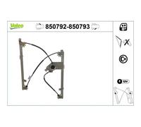 1x Lève-vitre VALEO 850792 convient pour RENAULT