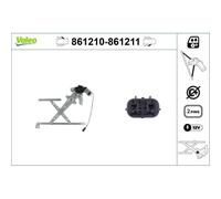 1x Lève-vitre VALEO 861211 convient pour HONDA