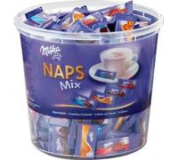 1x Milka Naps Mix in round tin candy, food by MILKA