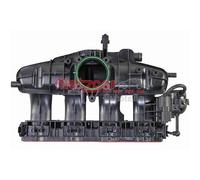 1x Module de tube d'admission METZGER 2100066 convient pour VAG