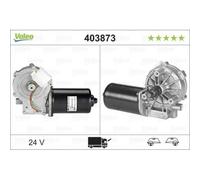 1x Moteur d'essuie-glace VALEO 403873 convient pour DAF MERCEDES-BENZ SCANIA