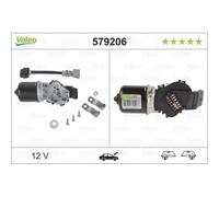 1x Moteur d'essuie-glace VALEO 579206 convient pour NISSAN RENAULT