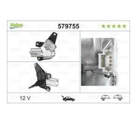 1x Moteur d'essuie-glace VALEO 579755 convient pour RENAULT