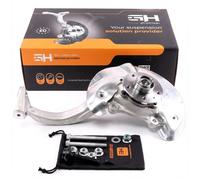 2x Moyeu Support Broche D+G pour Audi A4, A4 ALLROAD [16.5MM, COBAPRESS]