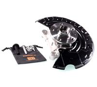 1x Moyeu Support Broche Gauche pour VW PASSAT B6 B7 (3C) /DISQUES 345 MM/