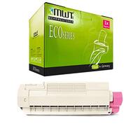 1x MWT Toner Compatible pour Oki C 610 DM DN CDN N DTN remplace 44315306 Magenta Rouge