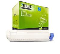 1x MWT Toner Compatible pour Oki MC 853 873 Wie 45862839 Cyan Blu Printer Cartouche Cartouche