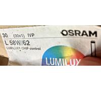 1X OSRAM Lumilux Puce Control Forme de Baguette Socle G13 58W/62