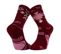 1x Paire de Chaussettes Bordeaux/Rose Femme BV SPORT 193 36/38