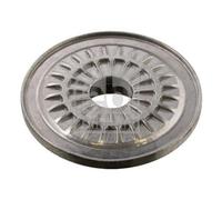 Febi bilstein Disque à ressort pour palier de jambe de suspension 103192 – 1 pièce argenté