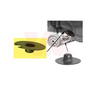 1x Patin de ressort VAN WEZEL 3764399 convient pour