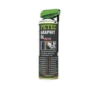 1x Petec Spray d'huile graphite, 500 ml 72250
