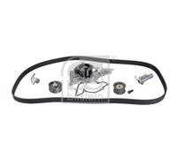 1x Pompe à eau + kit de courroie crantée FEBI BILSTEIN 173311 convient pour