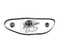 1x Pompe à eau + kit de courroie crantée FEBI BILSTEIN 176604 convient pour