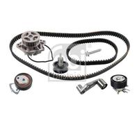 1x Pompe à eau + kit de courroie crantée FEBI BILSTEIN 32737 convient pour VW