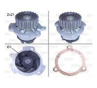 1x Pompe à eau, refroidissement du moteur VALEO 506151 convient pour LADA