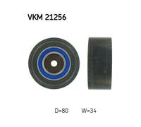 1x Poulie renvoi/transmission, courroie crantée SKF VKM 21256 convient pour