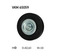 1x Poulie-tendeur, courroie trapézoïdale SKF VKM 65059 convient pour