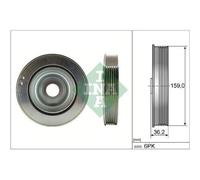 1x Poulie, vilebrequin Schaeffler INA 544 0173 10 adaptée pour CITROËN