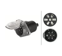 1x Prise HELLA 8JB 003 833-011 convient pour DAF IVECO MERCEDES-BENZ SCANIA