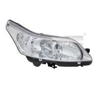 TYC Phare Principal Gauche H7/H1 Circulaire Droite Citroën 2008