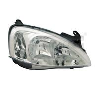 1x Projecteur principal TYC 20-6066-25-2 convient pour OPEL