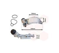 1x Radiateur d'huile VAN WEZEL 37013684 convient pour OPEL
