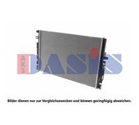 1x Radiateur, refroidissement du moteur AKS DASIS 120154N convient pour