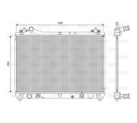 1x Radiateur, refroidissement du moteur VALEO 701592 convient pour SUZUKI