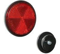 1x Reflecteur Arriere Rond 60mm Garde Boue Rouge Velo Catadioptre Vtt