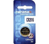 1x Renata Pile de Montre 0% Mercure Oxyde d’Argent, CR2016