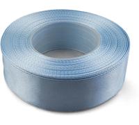1x Ruban De Satin Bleu Ciel 25 Mm X 32 M Rouleaux De Ruban Satin Bande Tissu Multicolore Bande De Décoration À Bricoler Pour Noël Pâques Cadeau Anniversaire Mariage Diy