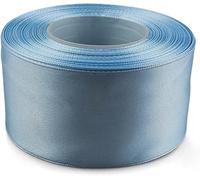 1x Ruban De Satin Bleu Ciel 50mm X 32m Rouleaux De Ruban Satin Ruban Décoratif Ruban Tissu Ruban De Décoration Ruban Satin Pour Emballages Cadeaux Bricolage Mariage Anniversaires Artisanat Diy