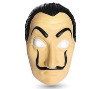 1x Salvador Dali Masque Costume - House of Money déguisement casa del papel Bella Ciao House connu de House of Money - Carnaval, Mardi gras, Halloween