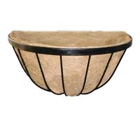 1x Siena Garden Appliques Murales Wrought 35 CM Avec Garniture de Coco Métal