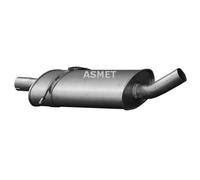 Silencieux arrière ASMET 01.059