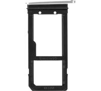 1x SIM + 1x Micro-SD support de carte de rechange pour Samsung Galaxy S7 - Blanc