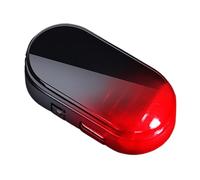 1x Solar Anti Theft Car Warning Light - Anti Theft Flashing Lamp | Fake Car Alarm | Automotive Warning Interior Safety Lights with USB Charger Port | for Vehicle Automotive Truck Safety Interior