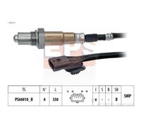 1x Sonde lambda EPS 1.998.311 convient pour RENAULT