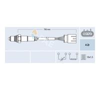 1x Sonde lambda FAE 77690 convient pour ABARTH ALFA ROMEO FERRARI FIAT LANCIA