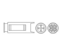 1x Sonde lambda MAGNETI MARELLI 466016355073 convient pour BMW