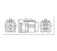 1x Sonde lambda MAGNETI MARELLI 466016355156 convient pour HYUNDAI